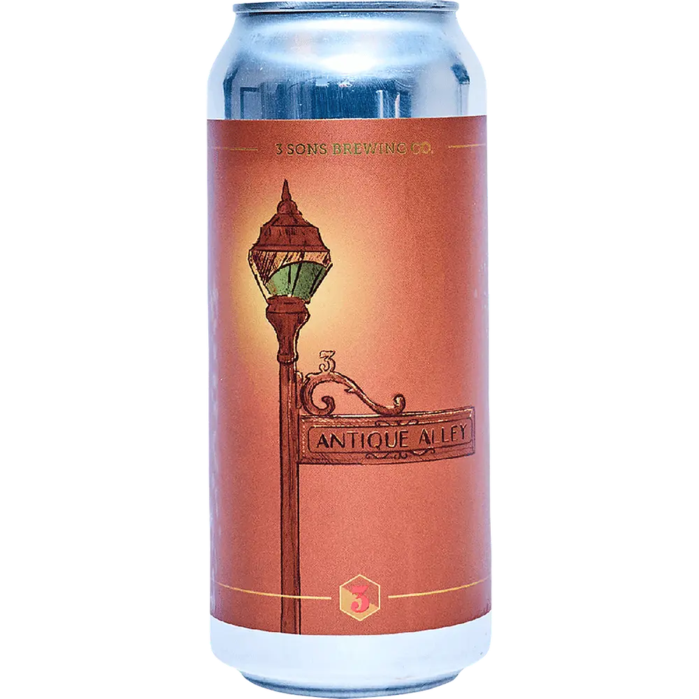 3 Sons Brewing Co. Antique Alley Amber Ale