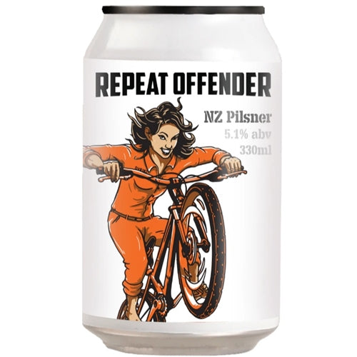 Double Vision Repeat Offender NZ Pilsner
