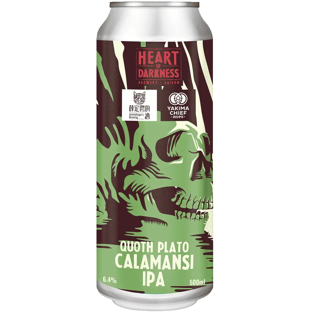 Heart of Darkness Quoth Plato Calamansi IPA