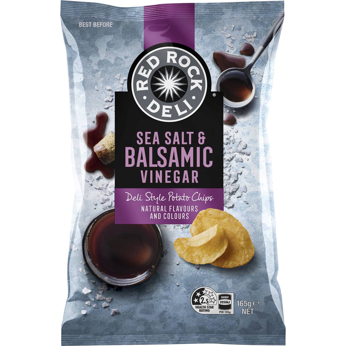 Red Rock Chips Sea Salt & Balsamic Vinegar