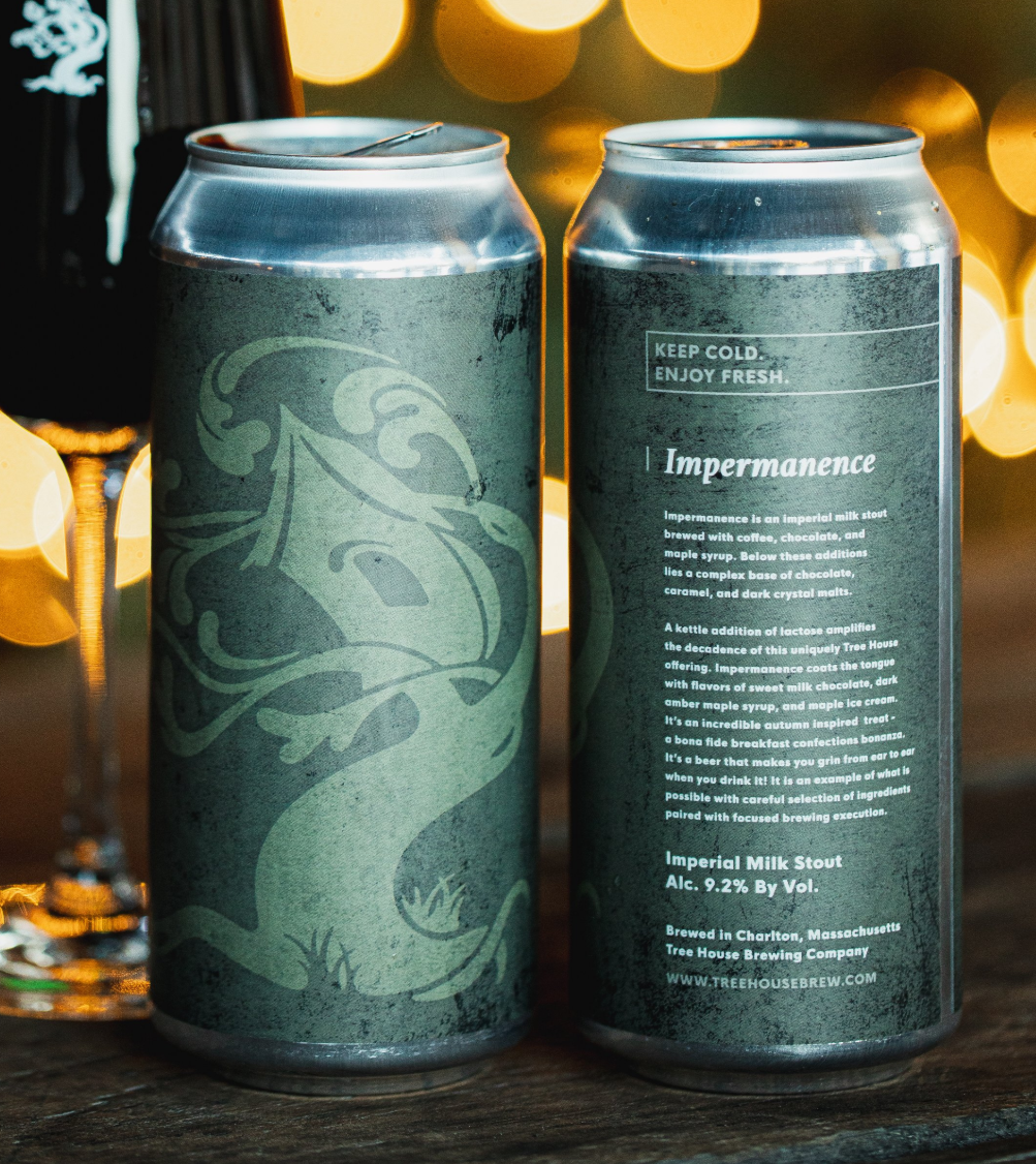 Tree House Brewing Company Impermanence Imperial Milk Stout