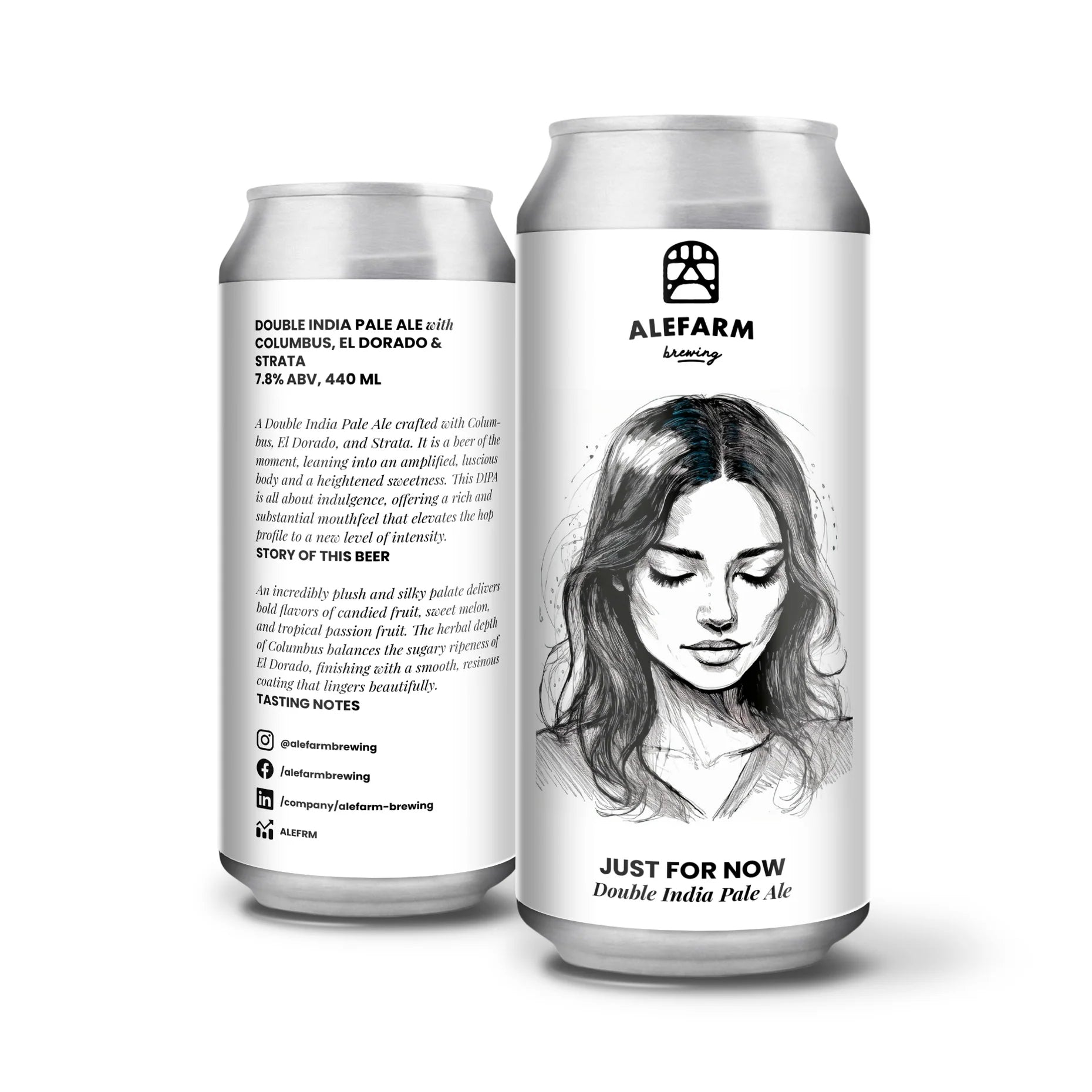 Alefarm Brweing Just For Now DIPA