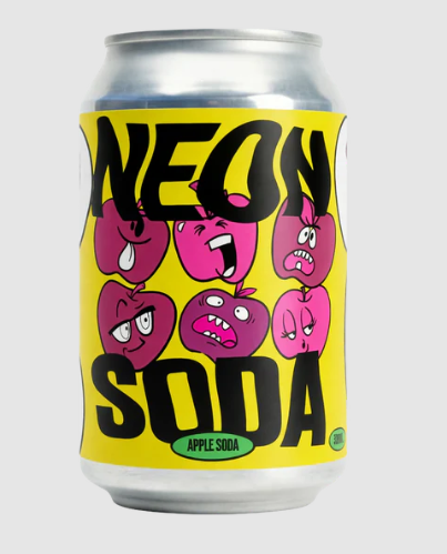 Neon Sodas Apple Soda