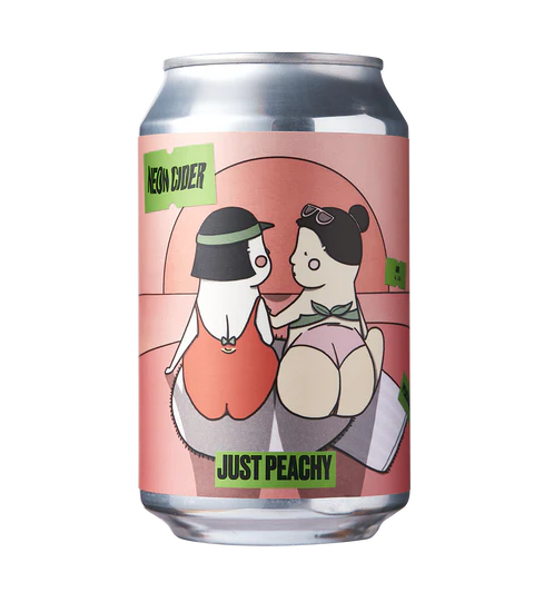 Neon Cider Just Peachy