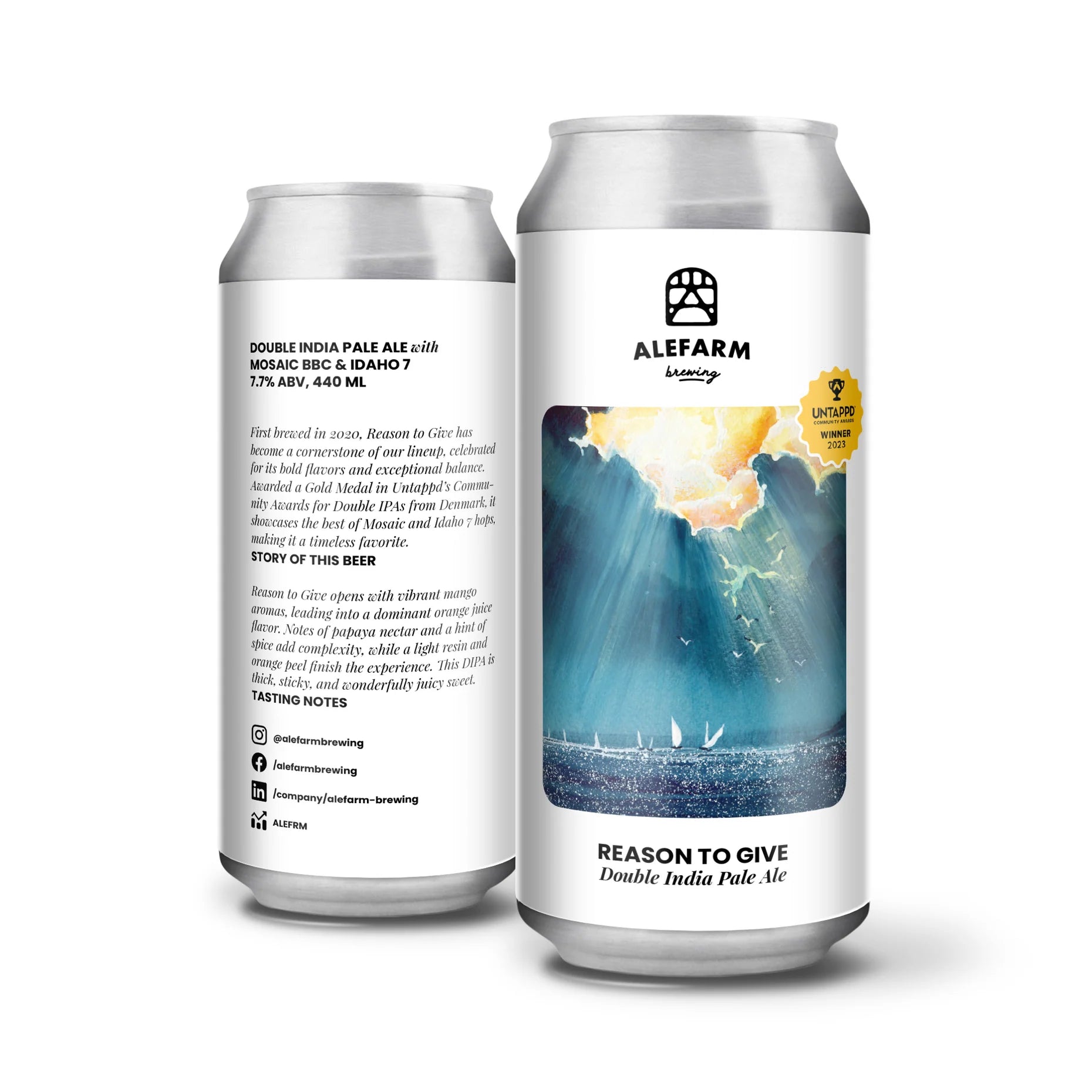 Alefarm Brewing Reason to Give DIPA
