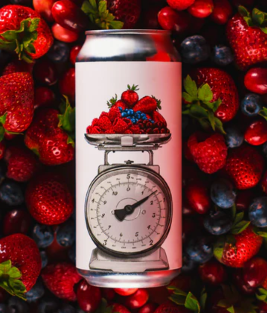 Trillium Brewing Daily Serving Raspberry, Strawberry, Blueberry & Cranberry Berliner Weisse