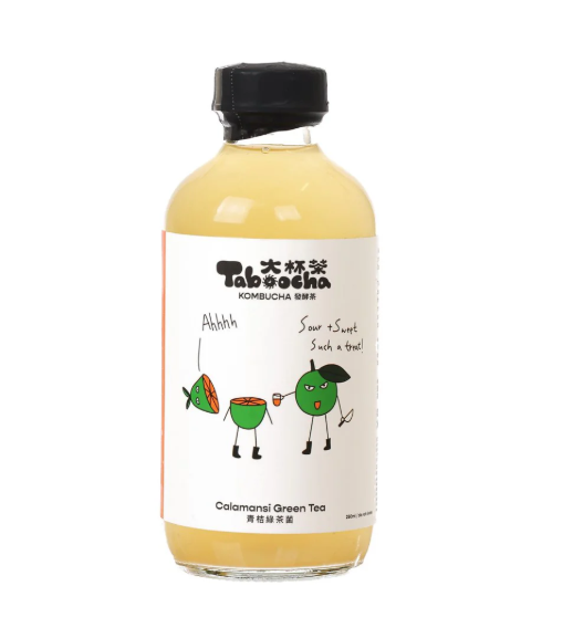 Taboocha Calamansi Green Tea Kombucha