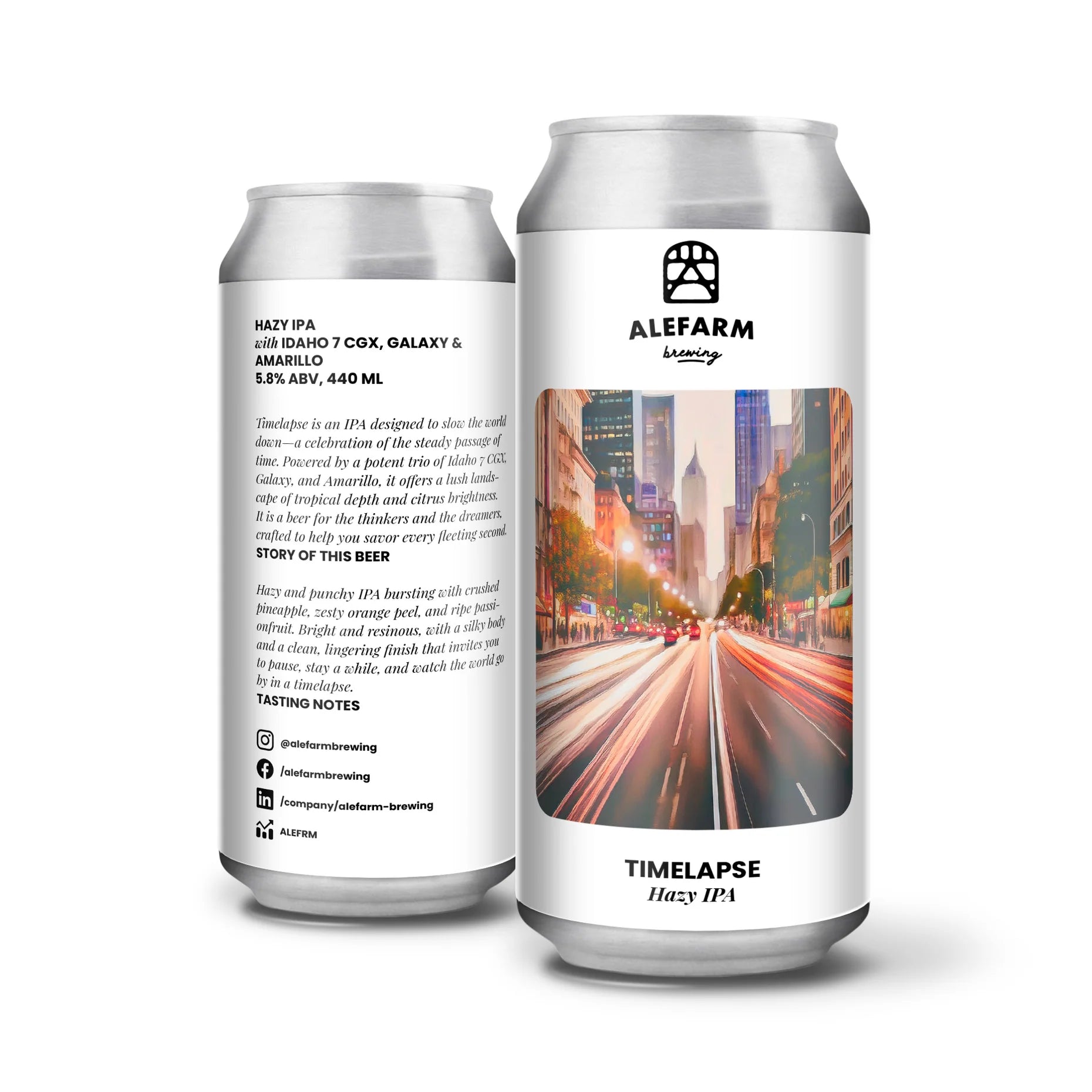 Alefarm Brewing Timelapse IPA