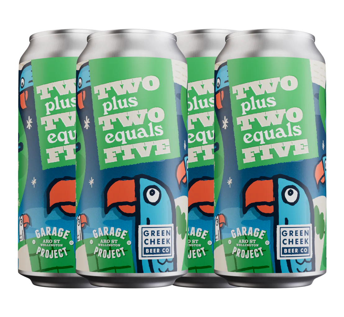 Garage Project Two Plus Two Equals Five Triple Hazy IPA