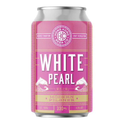 Hong Kong Beer Co. White Pearl Modern Pilsner
