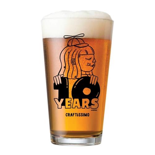 Craftissimo 10th Anniversary Pint Glass