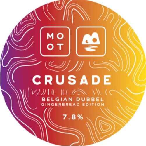 Moot Brew Co Crusade Gingerbread Belgian Ale