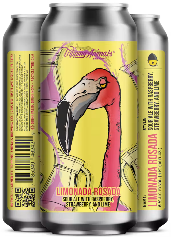 Tripping Animals Limonada Rosada Sour Ale