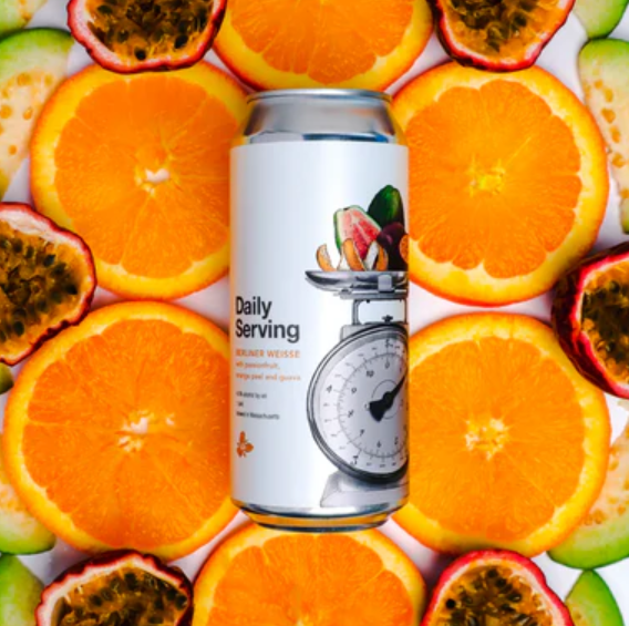 Trillium Brewing Daily Serving Passion Fruit, Orange Peel & Guava Berliner Weisse