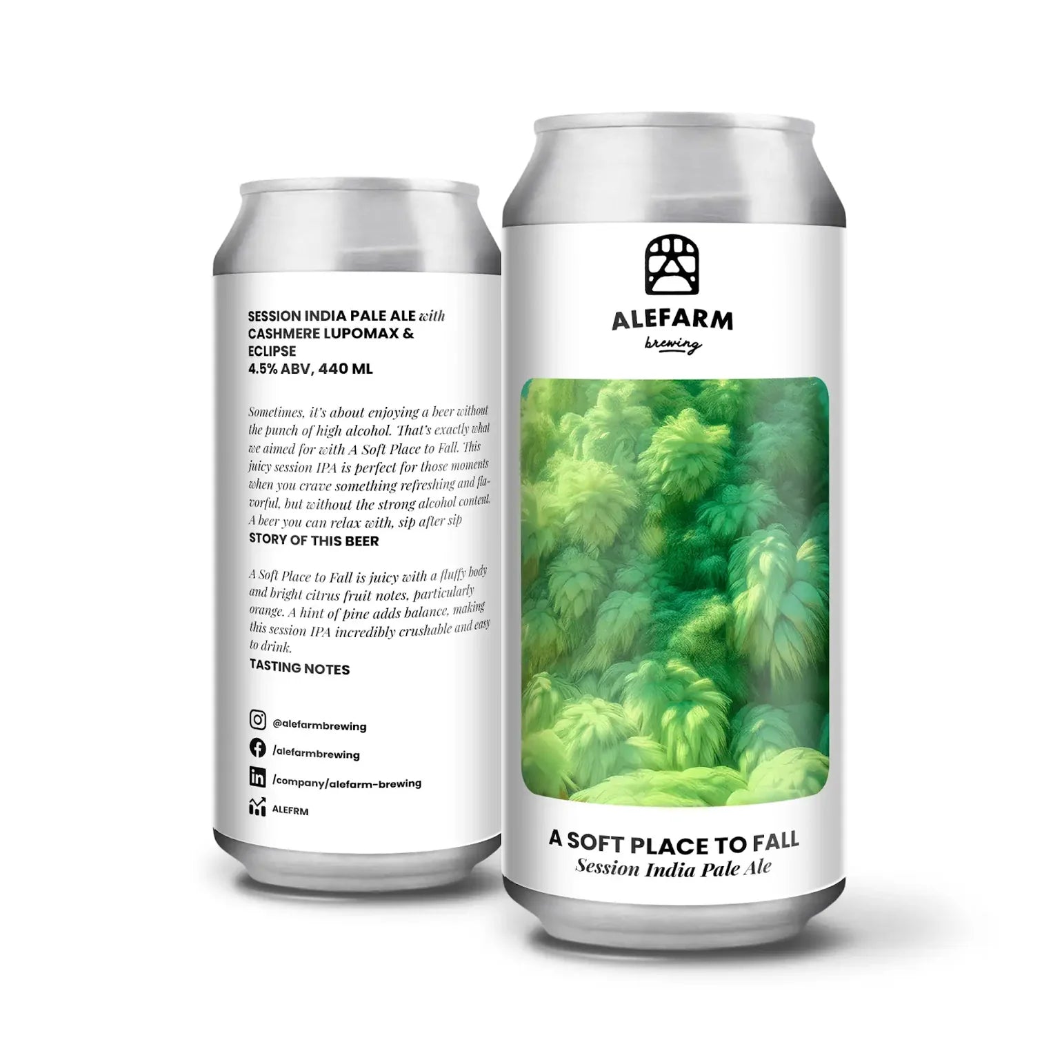 Alefarm Brewing A Soft Place to Fall Session IPA