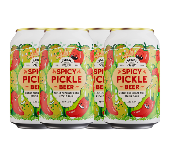 Garage Project Spicy Pickle Beer Chilli Cucumber Dill Pickle Sour